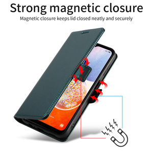 Étui portefeuille en cuir PU pour Google Pixel 11 Pixel 9A Sony <span class=keywords><strong>Xperia</strong></span> 10 VII avec protection RFID et fermeture magnétique, style vintage - Product Image 4