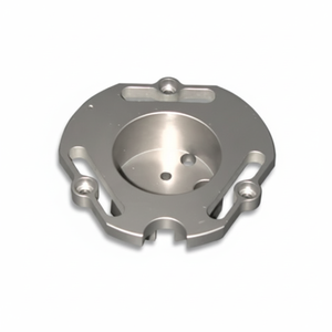 Plaque d'adaptation de montage de pompe hydraulique (également appelée couvercle d'extrémité de pompe hydraulique ou plaque de support de montage de pompe) - Product Image 1