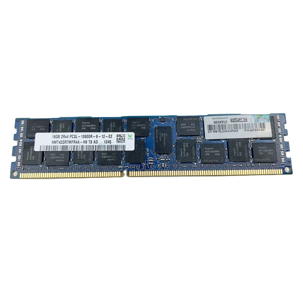 서버 메모리 HP 647901-B21 647653-081 16GB DDR3 1333 1030smd RAM 고품질 빠른 선박