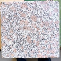 Dalles et carreaux en granit rouge naturel poli de Chine pour la décoration de sols, murs et escaliers avec garantie de 5 ans