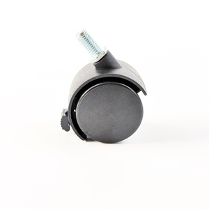 Industrielle Möbelzubehörteile Robuste Nylon-Bürostuhlrollen für Werkstatt- und Bürostühle mit Bremse - Product Image 3