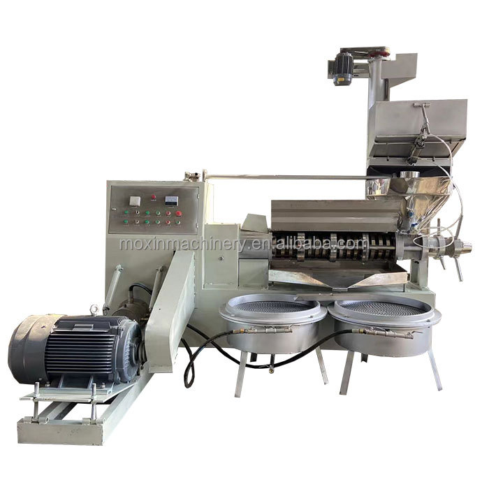 Moxin Peanut Sunflower Soybean Rapeseed Sesame Oil Machine Coconut Oil Making Machine Oil Pressers - Buy Sunflower