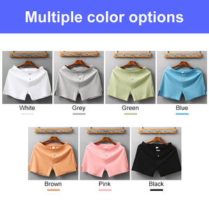 गर्म बिक्री पुरुषों के शीतकालीन गर्म रिबन बॉक्सर बॉट्स मल्टी-कलर क्लासिक डिजाइन बटन फ्लाई थोक सस्ती कीमत लुभावनी अंडरवियर - Product Image 2