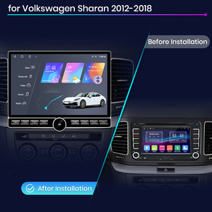 Radio de Coche Junsun de 13 Pulgadas con Pantalla QLED y Sistema Android para Volkswagen VW Sharan SEAT <span class=keywords><strong>Alhambra</strong></span> 7N 2012-2018, Reproductor de DVD para Coche, Unidad Principal Multimedia - Product Image 2