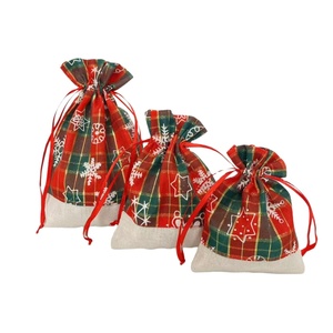 Bolsa de Algodón Personalizable en Varios Colores con Cordón para Envolver Regalos - Product Image 1