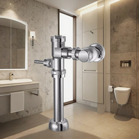 Katup Siram Toilet Pedal Berbahan Kuningan Hemat Air Konsumsi Dapat Diatur Desain Modern Tempat Umum Kamar Mandi Keluarga Hotel
