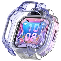 Funda Protectora de Parachoques Hueca para Huawei Watch Kids X1 Pro, Carcasa Protectora de TPU Suave y Transparente para Reloj