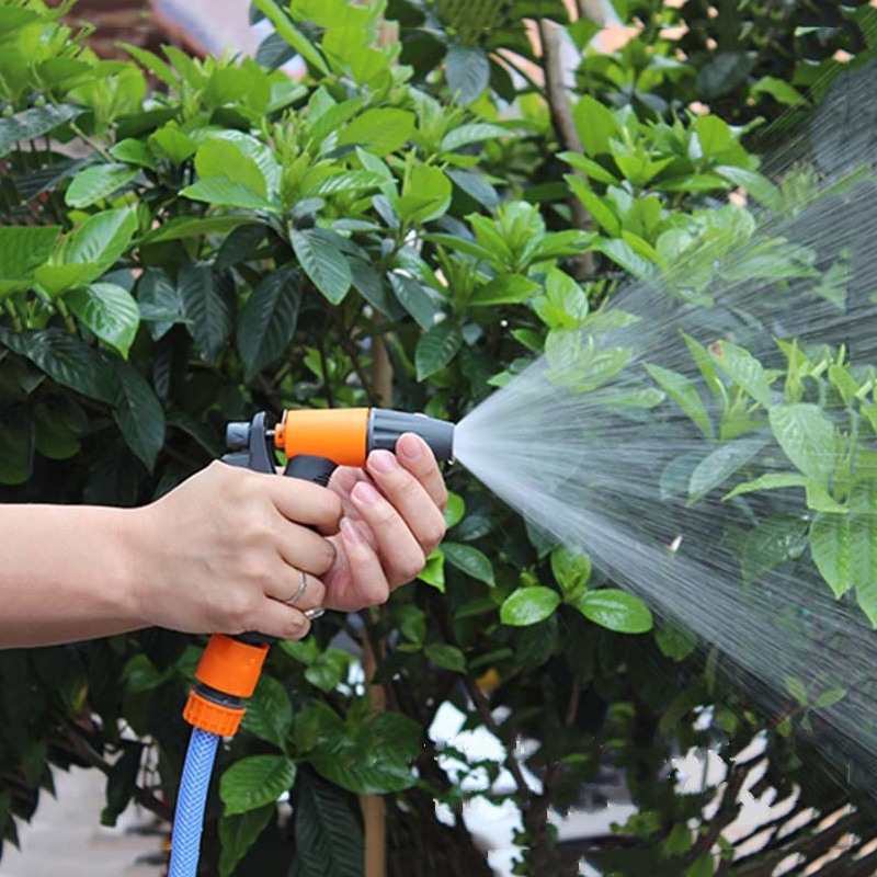 塑料手动喷雾器花园喷水喷枪灌溉