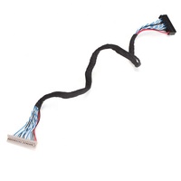 Câble LVDS 20-30 broches 2ch 8bits, pour écran LCD, câble LVDS 40 broches, cordon de personnalisation