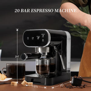 เครื่องชงกาแฟเอสเพรสโซขนาดกะทัดรัดแรงดันสูงพร้อมเครื่องตีฟองนมเครื่องทำกาแฟร้านกาแฟแบบมืออาชีพ - Product Image 2