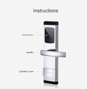 High Quality Wholesale <b>Smart</b> Card Handle With <b>Lock</b> M1-103 Handle <b>Lock</b> - Product Image 6