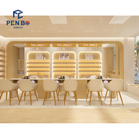 Meubles de présentation modernes pour salons de beauté et spas, stations de décoration pour salons de manucure, solutions d'aménagement pour salons de beauté