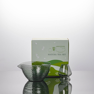 Juego <span class=keywords><strong>de</strong></span> Tazas <span class=keywords><strong>de</strong></span> Matcha con Soporte para Batidor <span class=keywords><strong>de</strong></span> Té <span class=keywords><strong>de</strong></span> Vidrio, Estilo Japonés, Apto para Alimentos, Ecológico, Resistente al Calor, con 45% <span class=keywords><strong>de</strong></span> <span class=keywords><strong>Polvo</strong></span> <span class=keywords><strong>de</strong></span> Hueso Animal - Product Image 2