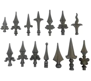 wrought iron spearpoints for fence/gate decoration