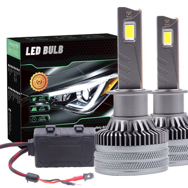 X8 H1 LED Headlight Bulb 200W 12000LM 4300K 12V IP67 Canbus Error Free Universal Truck Headlamp 9005 9006 9012 5202 H4 H11 H13