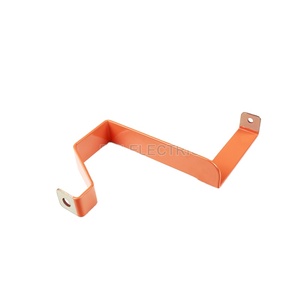 Barre omnibus en cuivre isolé de haute qualité revêtue d'époxy orange pour les accessoires de batterie de véhicule à énergie nouvelle - Product Image 1