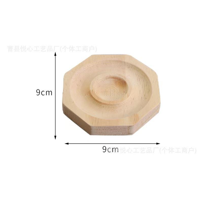 1 pezzo di piastra di design ottagonale