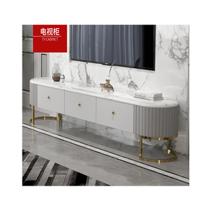 Big lots large unique home usage marble TV cabinet for hotel restaurant