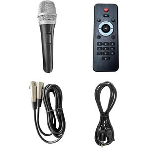 TUMAN Pro 15-Inch Portable PA <b>Speaker</b> With Stand Bluetooth <b>USB</b> SD Card FM Outdoor Party Use - Product Image 6