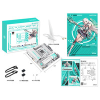 Nouvelle carte mère de jeu AMD AM5 M.ATX TX B850M PLUS WiFi, design entièrement blanc, DDR5 double canal, PCIe5.0, alimentation durable
