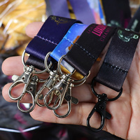 Porte-badge personnalisé Keepfly avec impression par sublimation, cordon en polyester avec logo