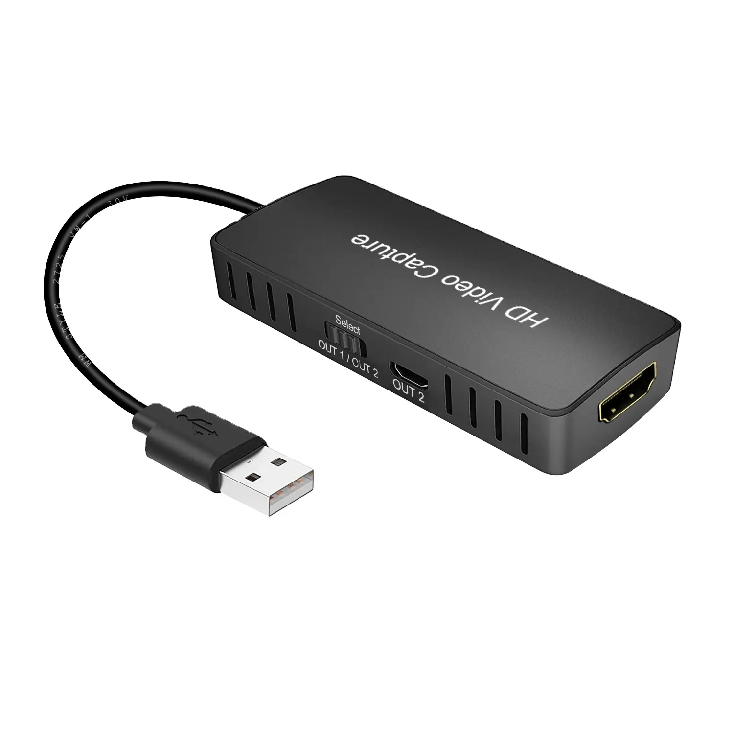 USB 2.0 HD 게임 캡처 카드 HD 라이브 비디오 캡처 게임 캡처 녹화 상자 비디오 및 오디오 그래버 Windows 용