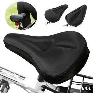 YOUME – sièges de vtt en GEL de Silicone éponge de vélo 3D souple, housse de selle de vélo, coussinet de coussin imperméable, sièges de vélo universels - Product Image 1