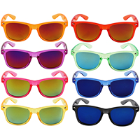 Vente en gros de lunettes de soleil pour enfants vendues directement par les fabricants, lunettes de soleil colorées pour bébé à la mode