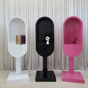 Cabina telefónica de boda, soporte de audio blanco para libro de visitas, cabina telefónica blanca para decoración de boda - Product Image 2