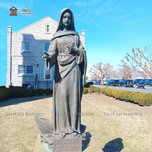 Escultura Religiosa Bronce Fundido Nuestra Señora DE LA Estrella del Océano Estatua - Product Image 2
