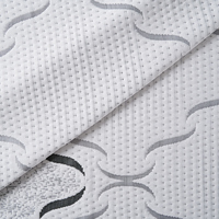 Tela de Jacquard Tejida para Colchones, Transpirable, 220GSM, Hilo de Poliéster Teñido, para Relleno de Colchones y Ropa de Cama