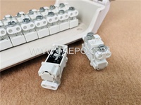 Autre produit de réseau de communication en plastique extérieur Boîte de point de distribution de câble téléphonique de 10 paires avec module STB VX