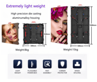 Layar LED Raksasa P3.91 500x500mm Indoor Outdoor untuk Iklan Luar Ruangan