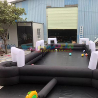 Al aire libre interior divertido patio humano snookball inflable tierra fútbol billar Mesa deportes juegos