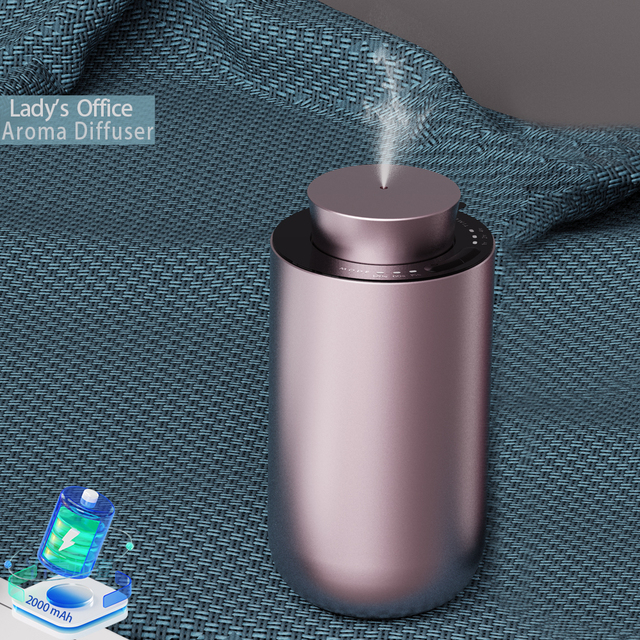 Lady's Office Luxury Automatic Spray Perfume Fragrance Diffuser Machine Rechargeable Smart Air Freshener Car Aroma Diffuser