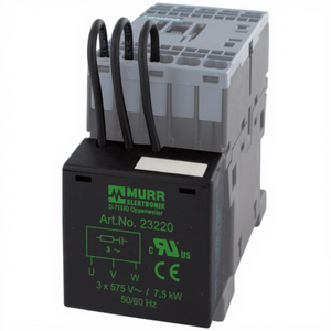 Contactor Nuevo Murrelektronik 23220 Trifásico 3 X 575 V~ 7.5 kW para Montaje en Riel DIN - Product Image 1