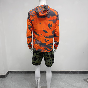Wholesale <b>Men's</b> Hooded Fishing Long Sleeve High-Vis Cooling Flexible Fabric UPF50+ for <b>Kayak</b> Fishing Paddling - Product Image 4
