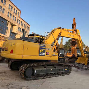 Excavatrice hydraulique Komatsu PC220-7 2023 d'occasion, moteur et boîte de vitesses inclus, poids opérationnel de 22000 kg, capacité de la benne de 1 m³ - Product Image 3