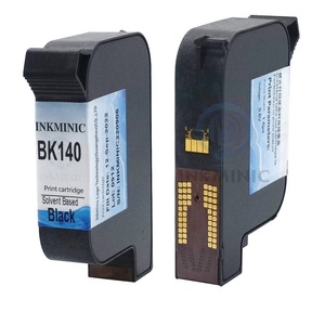 ตลับหมึกสีดำชนิดน้ำยา BK140 พร้อมชิป สำหรับเครื่องพิมพ์ Domino GX30i G230i G35i G20i Gx150i TIJ ขายดี - Product Image 3