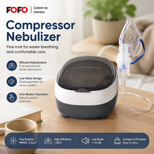 Nebulizador Compresor de Aire <span class=keywords><strong>El</strong></span>éctrico Portátil OEM Compacto No Estéril, Inhalador <span class=keywords><strong>para</strong></span> <span class=keywords><strong>Asma</strong></span>, Clase II, Certificado CE - Product Image 1