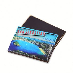 Epoxy 3D Mdf Magnet San Sebastian Gran Canaria Ibiza Finland Souvenir Koelkast Magneet Wooden <b>Fridge</b> Magnets - Product Image 3