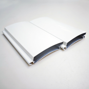 <span class=keywords><strong>6061</strong></span> <span class=keywords><strong>6063</strong></span> T5 T6 Puerta enrollable con cubierta final Perfiles de aluminio extruido de aluminio - Product Image 4