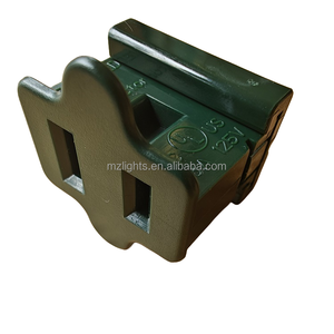 MZ Lights Enchufes <span class=keywords><strong>Gilbert</strong></span> hembra para enchufe de extremo de liquidación de cable de cremallera de y en línea para cable de luz de Navidad C7 C9 para exteriores - Product Image 5