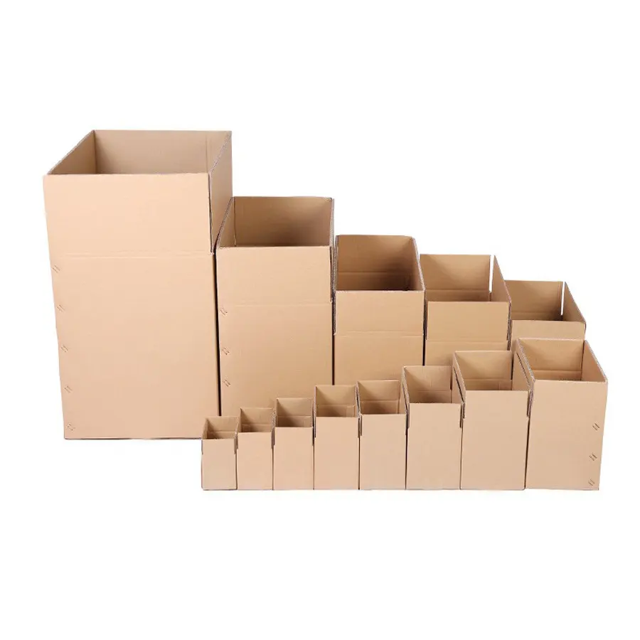 Vente en gros de boîtes en Carton personnalisées, exportation vers l'ue, les états-unis, le japon, les émirats arabes unis, etc.-emballage en Carton imprimé Pox pour la logistique