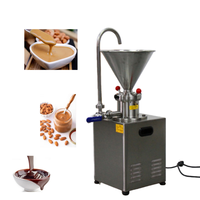 Prix d'usine, moulin colloïdal commercial en acier inoxydable pour beurre de cacahuète, tahini, sauce tomate, légumes et fruits