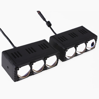 Super Bright Senlo X3 140W Mini Driving Lights Laser Fog Lights Moto LED Spot Light pour Autres Accessoires de Voiture de Moto