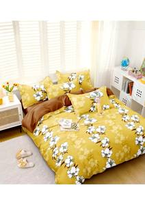 Parure de draps en microfibre douce au toucher, 3 pièces, taille King/Queen, imprimée, avec taies d'oreiller et drap-housse, literie durable - Product Image 2