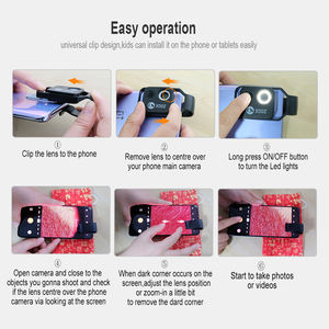 <span class=keywords><strong>Apexel</strong></span> APL-<span class=keywords><strong>MS002</strong></span> Microscope éducatif pour adultes, Mini téléphone Portable Microscope pour enfants avec lentille CPL lumière Led - Product Image 6