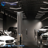 Construcción Prefabricada de Acero para Salas de Exhibición de Autos, Tiendas 4S, Salas de Exhibición de Concesionarios de Automóviles, Diseño Personalizado Directo de Fábrica
