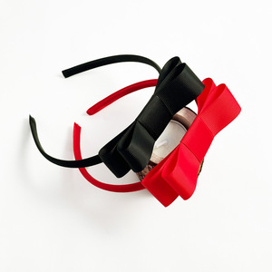 Fascia per capelli con fiocco rosso, fasce vintage con nodo, accessori per capelli per donne e ragazze, regalo di accessori per capelli per bambina - Product Image 4